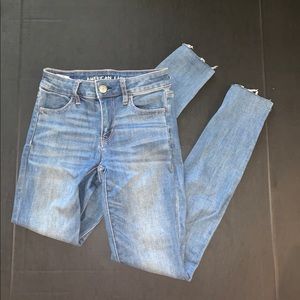 American Eagle 🦅 Skinny Blue jeans. Next level stretch.